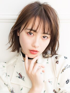 ヘアーディレクション オクハラ(hair direction okuhara) 外ハネショートアレンジver