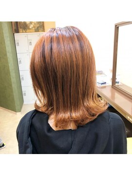 ヘアメイク ミチ 富田店(HAIRMAKE MICHI) 【MICHI 富田店 古作 蓮】韓国人風color
