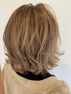 リップヘアー(Re:p hair) ボブ×ハイライト