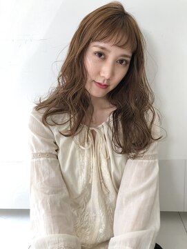マーシィ(MARCIE) シアーベージュ×ロング/オリーブベージュ/ブリーチオンカラー