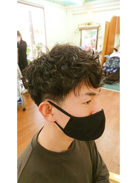 ヘアサロン スリーク(Hair Salon Sleek) ツーブロックナチュラルメンズパーマ