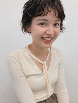 ガーランドウメダ(Garland umeda) ショートパーマ ショートボブ 担当 輪玉