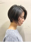 髪質に合わせたショート　似合わせカット　　ボブ　髪質改善