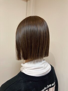 カルフール オハナ せんげん台西口店(Carrefour OHANA) 切りっぱなしボブ/カット/ナチュラル/ヘアカラー/トリートメント