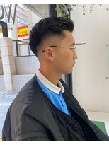 ウェルネス(Wellness)&nbsp;ニュアンスパーマ、スキンフェード