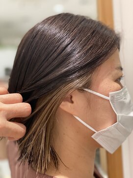 ヘアーズ 住吉店(HAIRZ) 《HAIRZ》大岩真弓☆大人女性に(^^)秋色インナーベージュ(^^)