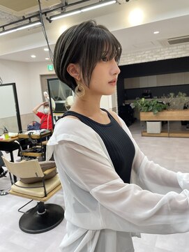 サンド 池袋(sand) イメチェン/ショート/ダークアッシュ/髪質改善