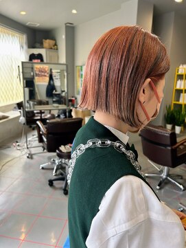 ダニーコウベ(Danny kobe) オレンジヘア