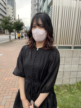 アイリー 名古屋(A/LEE) ピンクイヤリングカラー