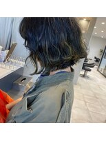 ヘアメイクアース 八潮店(HAIR & MAKE EARTH) 無造作パーマ大人ショート　ボブ