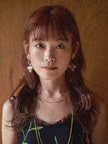 ノフ(knof)&nbsp;オレンジヘア × デザインカラー × 顔周りレイヤー