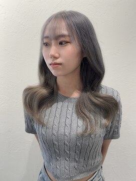 ハチ(HACHI) silvergray ×  ワンホン巻き