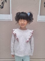ランコントレ 千代 女の子ヘアセット