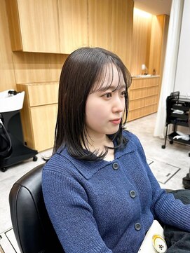 ベラビータ 田宮店(BellaVita) ミディアム×顔タイプ＝フェミニン♪