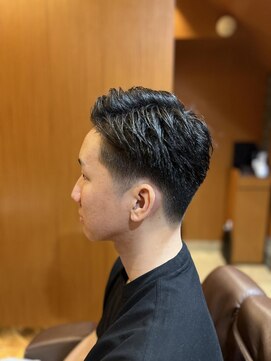 ヘアモード キクチ 銀座店 銀座　理容室　メンズショートシチサン