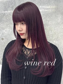 アイシー 表参道(ICY) 雰囲気を変えたい方に！ワインレッド ボルドー　＊RINA