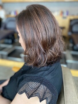 ソイクフ 四条大宮店(SOY-KUFU) 大人可愛い◎イメチェン似合わせカット◎シアーカラー