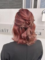 ヘアー テクニカ(hair Technica) お呼ばれヘアセット　岡山/十日市/大元/岡南
