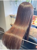 髪質改善縮毛矯正×超高濃度水素カラー×ボルドールビー