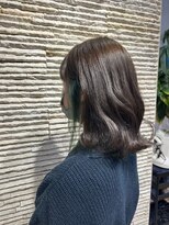 ビスイル 秋葉原店(Vis ill)&nbsp;大人美人透明感カラーインナーカラーグリーン