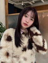 ラミエ バイ メルト 吉祥寺(lamie by melt)&nbsp;【小川】ピンクブラウン/きりっぱなし/エアリーロング