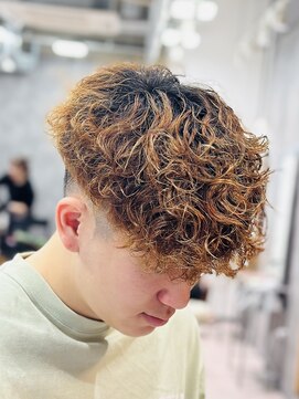 フォンド 津田沼(fond.) ウルフ/アッシュブラック/カルマパーマ/ベリーショート/津田沼