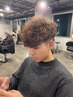 【GEN指名】メンズカット+スペインカール