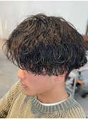 波巻きパーマメンズスパイラル辻堂学割u24