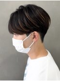 メンズマッシュツーブロック韓国カットメンズサロンスパイラル