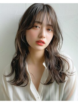 アノ たまプラーザ(ano) フェミニンでリラックス感のあるウェーブロング