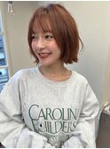 代々木/ブリーチなし/ショートボブ/酸性ストレート/新宿/韓国