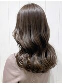 美髪韓国ヘア顔周りレイヤーロング_ba381541