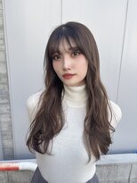 ソワンドブレス 阿倍野店(soin de brace)&nbsp;美髪レイヤー/オリーブベースグレー