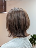 白髪ぼかしハイライト
