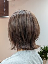 ウィスカーヘアー(whisker hair) 白髪ぼかしハイライト