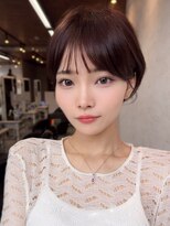 カルナ バイ エルモ(calna by ELMO)&nbsp;calna京橋　ショートボブ/丸みショート