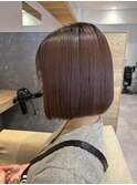 ボブ×似合わせカット【ボブ/丸型卵型/髪質改善/塚口】