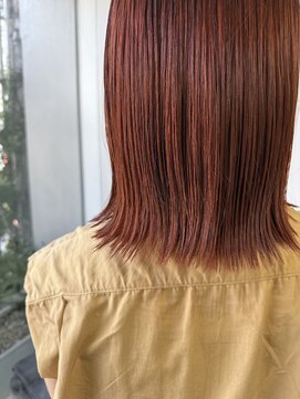 ツバメ ヘアー(TSUBAME HAIR) 夏のオレンジカラー