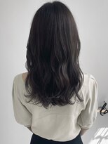 ラルジュ(large)&nbsp;【Large都筑】グレージュ.セミロング.20代30代40代