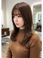 ハピネス 王寺店(Happiness)&nbsp;韓国レイヤー/レイヤーカット/顔周りカット/前髪カット/髪質改善