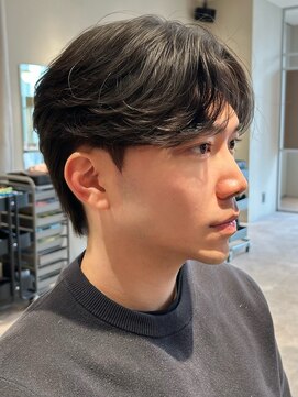 ノラギンザユー(NORA GINZA/U) メンズヘアカルマパーマメンズパーマフェザーパーマ