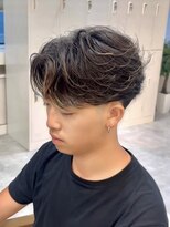 アノ 別府店(Ano.) 大分ニュアンスパーマセンターパートフェザーパーマ毛流れパーマ