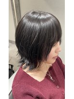 ゼイン 札幌大通(Zayn.)&nbsp;レイヤーカット ウルフ 外ハネ 顔周りレイヤー