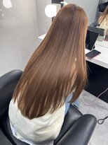 ラ キング(LA KING)&nbsp;着物ヘア/大人ガーリー/ダークアッシュ/似合わせカット/名古屋栄