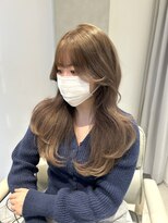 イヴ 原宿(I've)&nbsp;ミルクティーベージュ×レイヤーカット◎