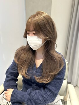 イヴ 原宿(I've) ミルクティーベージュ×レイヤーカット◎