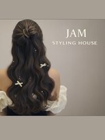 ジャムスタイリングハウス(JAM STYLING HOUSE)&nbsp;【北新地ヘアセット】リボンゆるウェーブ