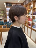 大人ショートボブ/20代30代40代50代/岡野亘希
