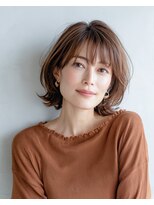 アベックプレジール 海老津店(AVEC PLAISIR)&nbsp;大人の艶めき外ハネくびれボブ