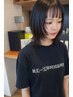 【小顔カット】前髪＋顔まわりカット￥3300(新潟/万代/顔周り/前髪カット)